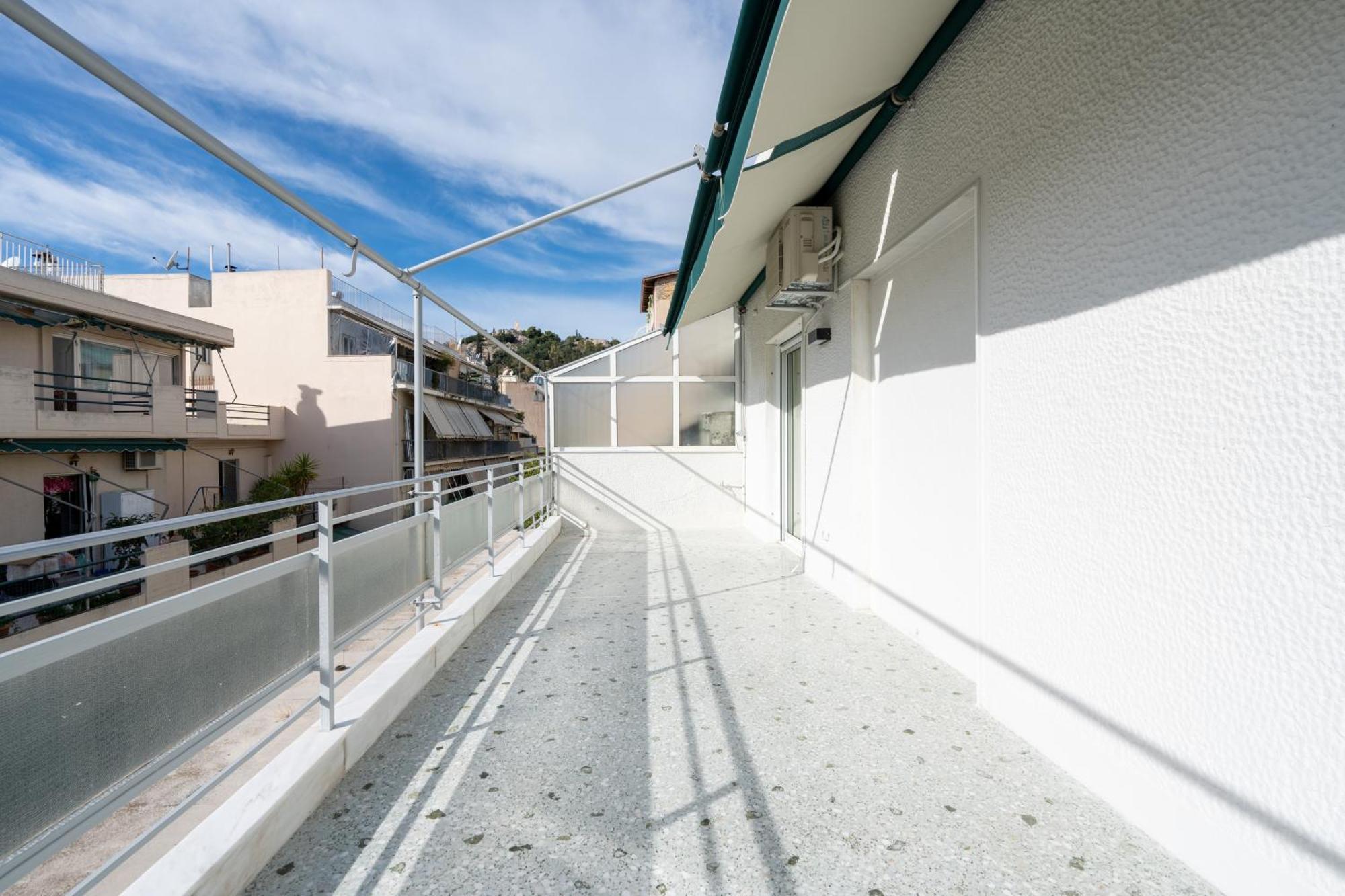 Apartmán Corner Penthouse In Acropolis Atény Exteriér fotografie