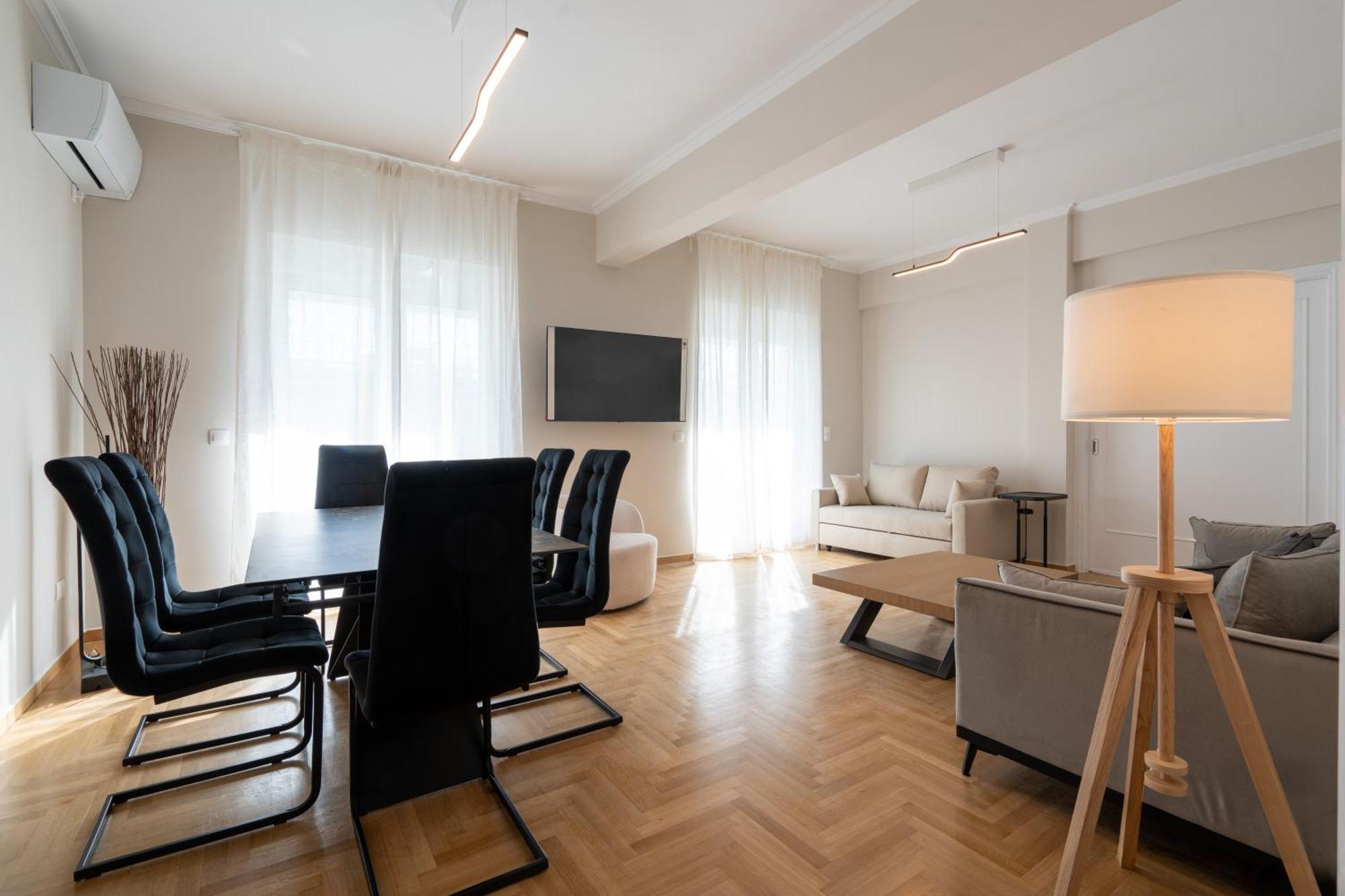 Apartmán Corner Penthouse In Acropolis Atény Exteriér fotografie