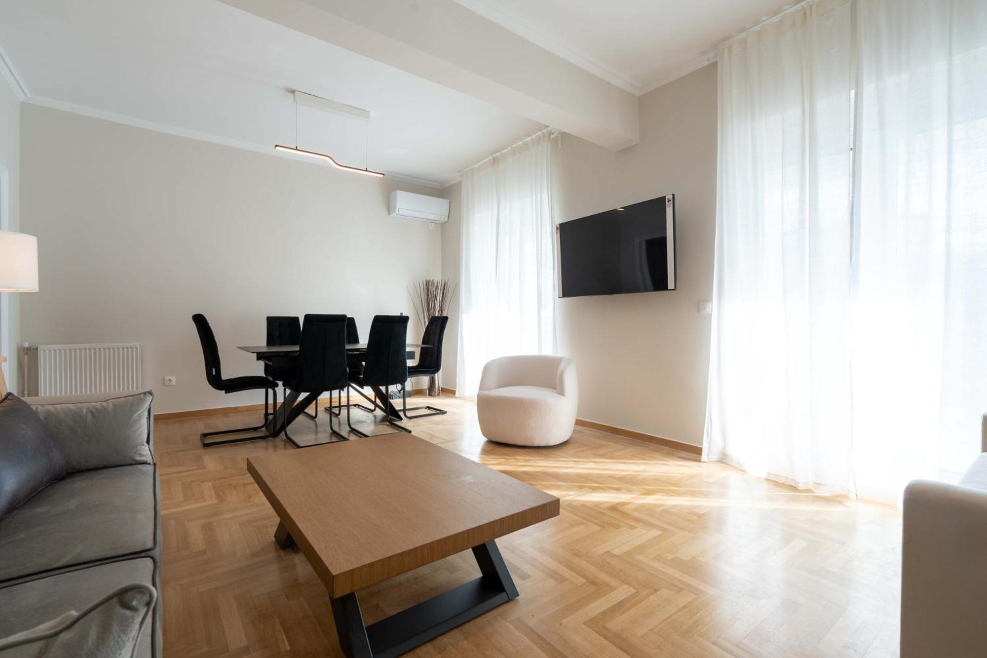 Apartmán Corner Penthouse In Acropolis Atény Exteriér fotografie